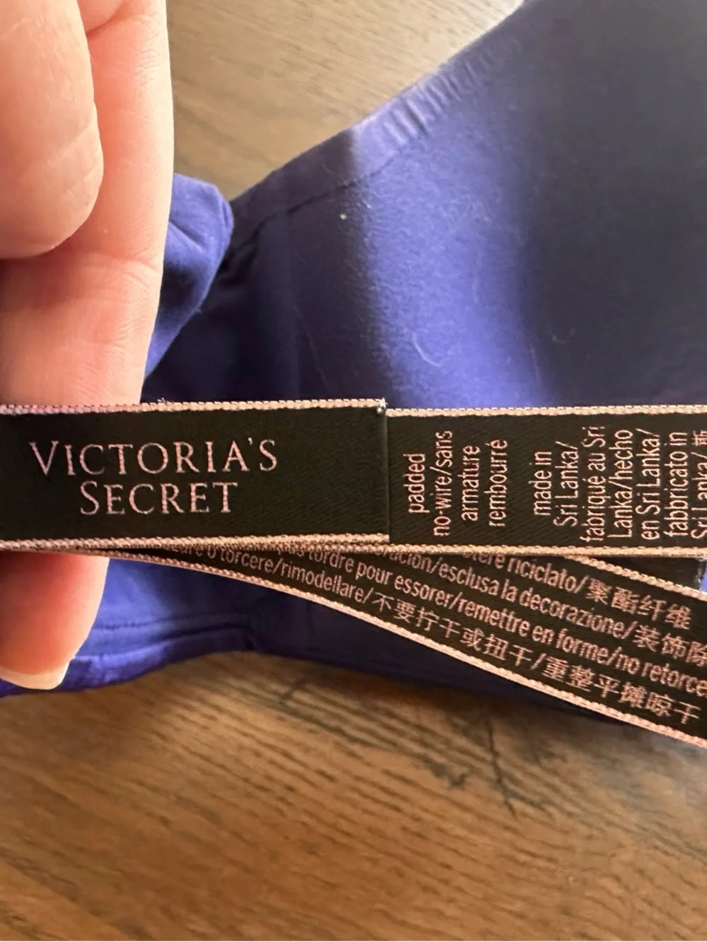 Victoria’s Secret “So Obsessed Smooth Wireless Push-Up” Bra set of three 36DDD - Picture 7 of 10